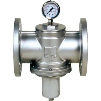 Ventil SECTORIEL - Francie | Redukční přírubový nerezový ventil přetlakový - regulátor tlaku (pojišťovák příruba) - DN15 , 1-6 bar 2450