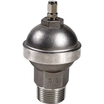 Ventil SECTORIEL - Francie | Nerezový kompenzátor tlakových (hydraulických) rázů v potrubí - 1/2" 4515