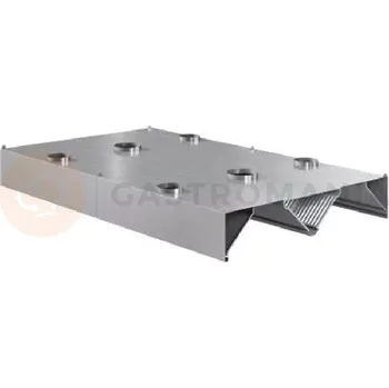 Digestoř Centrální rekuperačně - indukční digestoř 2000x2400x450 mm | ASBER, CEHI-2024/2