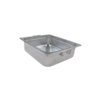 REDFOX Gastronádoba děrovaná GN 2/3 - 100 ucha zasouvací nerezová | REDFOX - GND 2/3-100 U