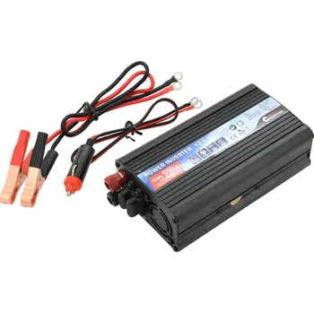 Měnič napětí Měnič napětí do auta 12V na 220V 550W + USB zástrčka