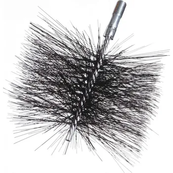 Komínová štětka KOVOBLESK kartáč 70x100mm M12 hranatý komínový