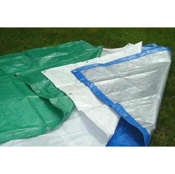 Krycí plachta Kvalitně tkaná PE zakrývací plachta odolná Rozměr 5 x 8 m