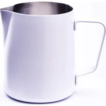 Konvička na mléko Nerezová konvička 590ml barevná [JoeFrex] Bílá
