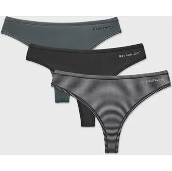 Kalhotky 3PACK Tanga Reebok Agatha II
