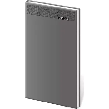 Diář Kapesní diář Gommato šedý