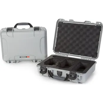 NANUK - Odolný kufr model 910 na dron DJI Mavic Air - stříbrný