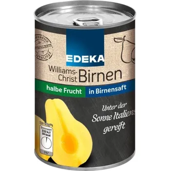 Edeka Williams-Christ-Hrušky 410g