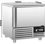 G.Gastro Commercial Countertop Blast Chiller/Freezer - 5x GN 1/1