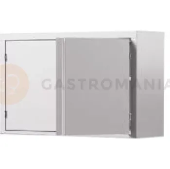 Dětská skříň Nástěnná skříň s křídlovými dveřmi, dvoudveřová 1200x300x600 mm | ASBER, HC-123-HD