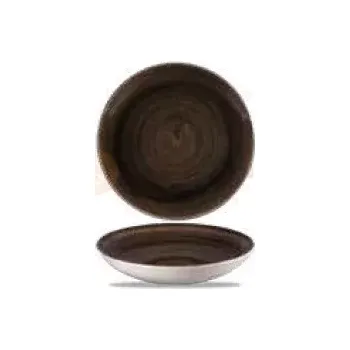 Miska coupe 426 ml, 182x30x182 mm | CHURCHILL, Stonecast Patina Iron Black