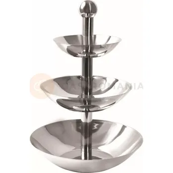 Stojan na sedlo Tác na ovoce 3 patra 380x550 mm | AMBITION, 69872