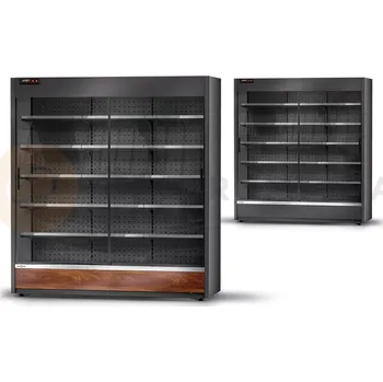 Chladicí regál s prosklenými křídlovými dveřmi bez agregátu 1960x700x2145 mm | RAPA, Compact SR remote