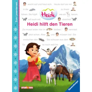 První čtění Heidi hilft den Tieren - zum Lesenlernen – Studio 100 Media GmbH (DE)