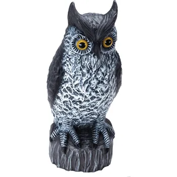 Zahradní dekorace Plašič ptáků sova 41cm GW7320 plastová Floraland