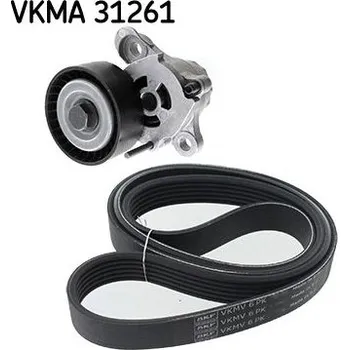Sada žebrovaných klínových řemenů SKF VKMA 31261