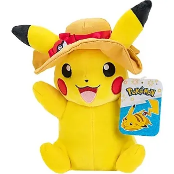 Dětské zboží Plyšák - Pokémon Pikachu Summer s kloboukem 20 cm