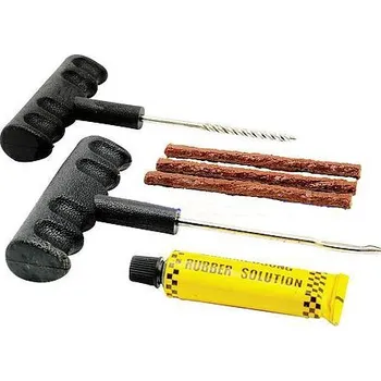 Sada na opravu pneumatiky Cestovní lepicí sada, oprava pneu při defektu do auta
