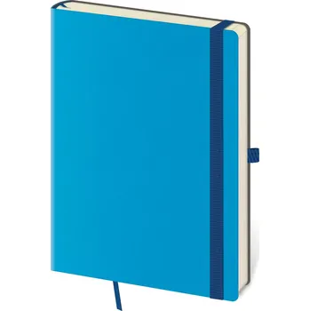 Zápisník Tečkovaný zápisník Flexies L Blue (čtverečkovaný)