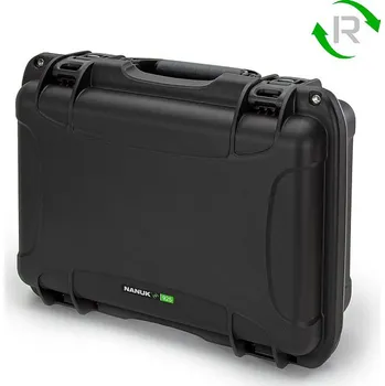 NANUK-R - Odolný Eco-Friendly kufr - model 925 bez pěny - černý