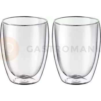 Sklenice Termo sklenice sada 2 kusů 350 ml, 90x120 mm | AMBITION, Mia
