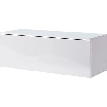 Televizní stolek Sekce-42 TV bílý lesk Box