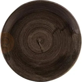 Talíř Talíř coupe 288x288 mm | CHURCHILL, Stonecast Patina Iron Black