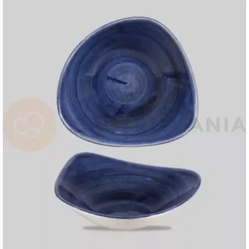 Trojúhelníková miska 600 ml, 235x235 mm | CHURCHILL, Stonecast Patina Cobalt Blue