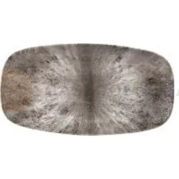 Talíř Obdélníkový talíř 153x298 mm | CHURCHILL, Studio Prints Stone Quartz Black