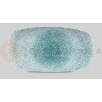 Talíř Obdélníkový talíř 189x355 mm | CHURCHILL, Raku Jade Green