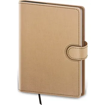 Diář Kapesní diář Flip béžovo/hnědý