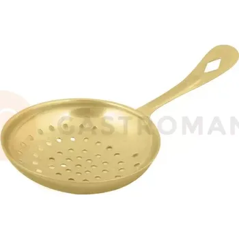 Servírovací stolek Zlaté vintage barmanské sítko Julep 80 mm | AMBITION, Charms