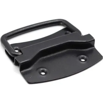 Nábytkové kování INSTRUMENT Rukojeť sklopná 85x65mm černá kovová