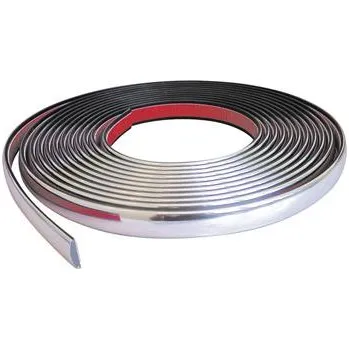 Lišta karosérie Chromová samolepicí lišta boční ohebná, délka 8 metrů x 12 mm