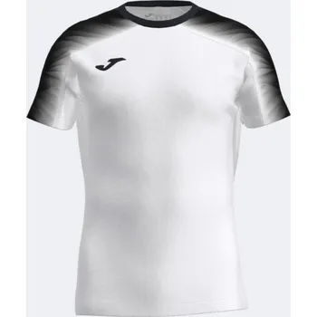 Dámské tričko Dámské sportovní tričko JOMA ELITE XI SHORT SLEEVE T-SHIRT WHITE BLACK Velikost: L, Barva: WHITE-BLACK