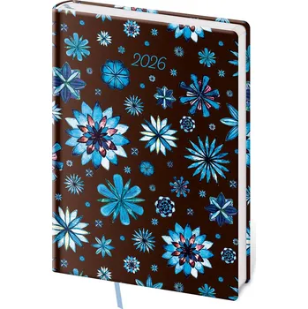 Diář Denní diář A5 Vario Lyra Nocturno