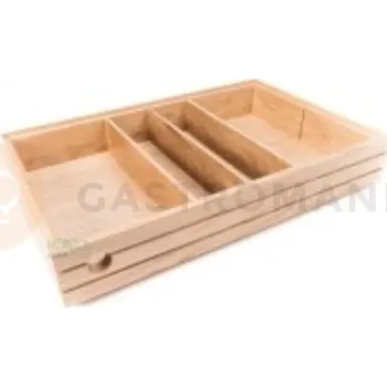 Servírovací stolek Dřevěná příčka, neutrální dub 32x8,5 cm | HORECA SERVICE, HS Design