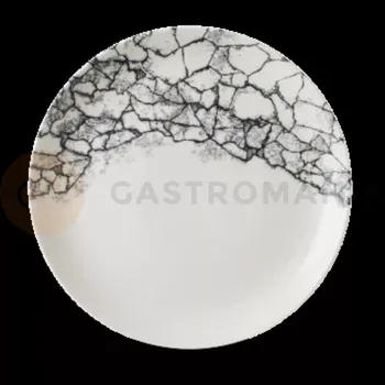 Talíř Talíř coupe 288 mm | CHURCHILL, Studio Prints Kintsugi Accents Quartz Black