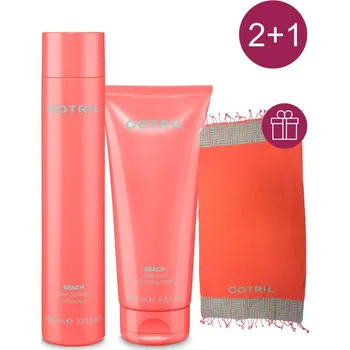 Šampon Akce 2+1 Cotril BEACH Šampon, maska +ZDARMA Osuška