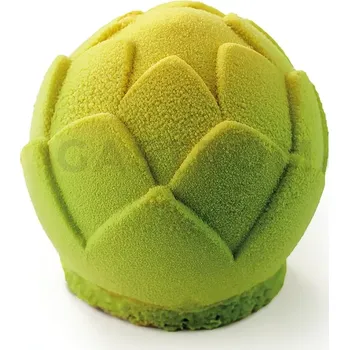 Kuchyňská sůl Silikonová forma na dezerty, monoporce, 4x 150 ml | DINARA KASKO, Artichoke