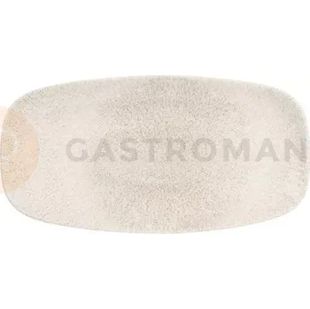 Talíř Obdélníkový talíř 153x298 mm | CHURCHILL, Raku Agate Grey