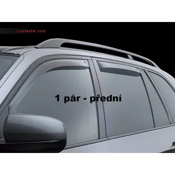 Plexi ofuk oken Ofuky oken deflektory plexi Škoda Superb Combi 5dv. od 2009 Combi přední + zadní