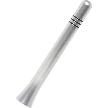 Autoanténa Anténní prut ALU hliníkový stříbrný délka 9cm s redukcí