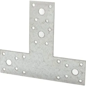 Tesařské kování Domax Deska spojovací T 160x98x45-2mm / plotna děrovaná