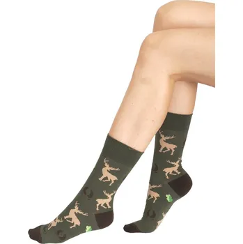 Pánské ponožky Veselé ponožky TETRAO jelen 39-42