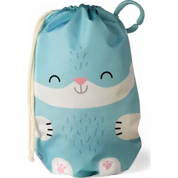 Hračka na kočárek Stahovací pytlík / Zajíček