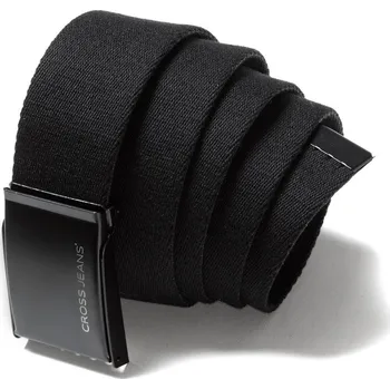 Opasek Pánský opasek Cross Jeans BELT 0560K-020 Black Délka: 95