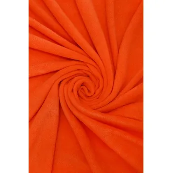 Potahová elastická látka pro čalounění interiéru oranžová 150x100