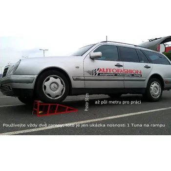 Hever Nájezdové rampy pod auto do váhy vozu až 4 tuny, 2 kusy