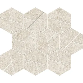 Dlažba ATLAS CONCORDE Boost Stone A67I 25 x 28,5 x 0,9 bílá 0,43 m2